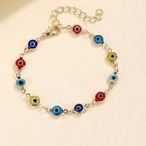 Colorful Evil Eye Bracelet